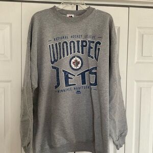 Winnipeg Jets Gray Sweatshirt